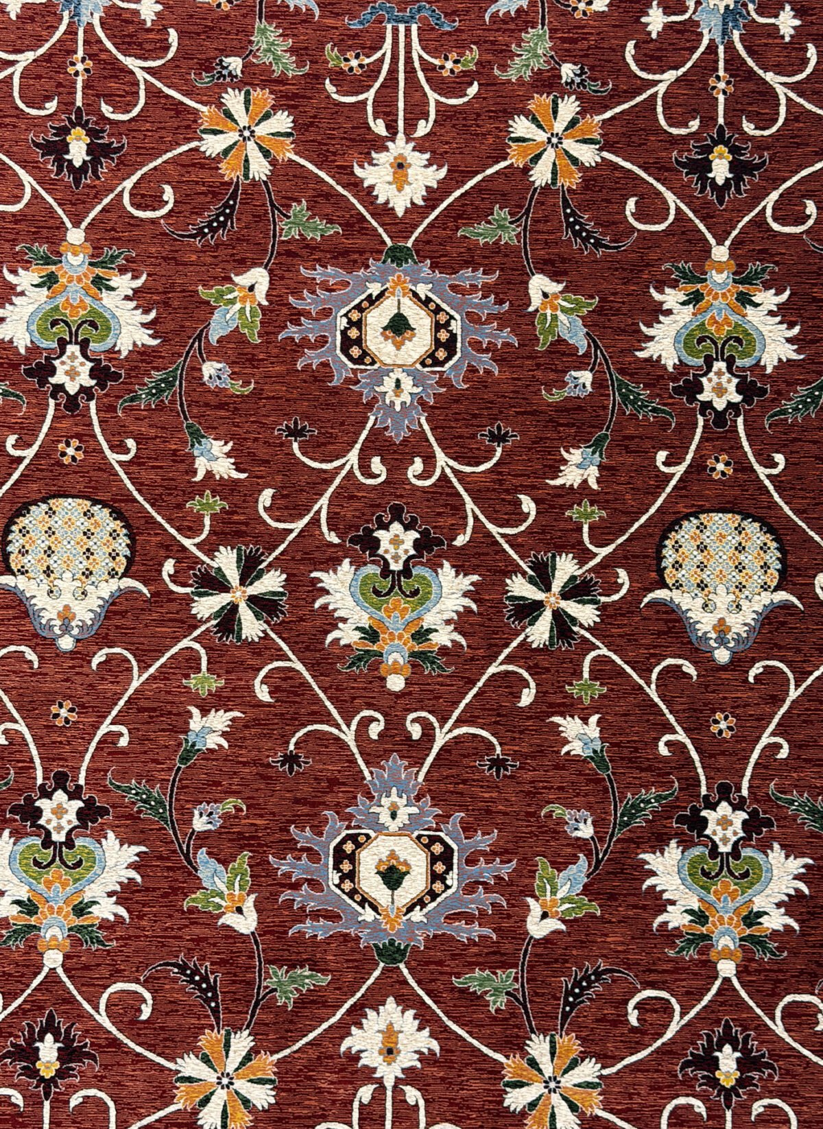 Deeba, Red - 1200 reed Persian machine-made carpet by Kazmi Carpets - view 2