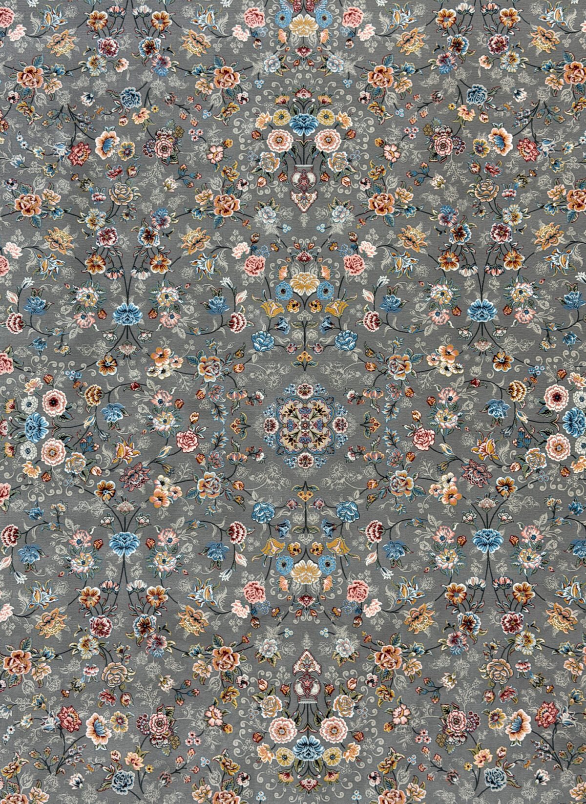 Kimiya, Silver - 1200 reed Persian machine-made carpet by Kazmi Carpets - view 2