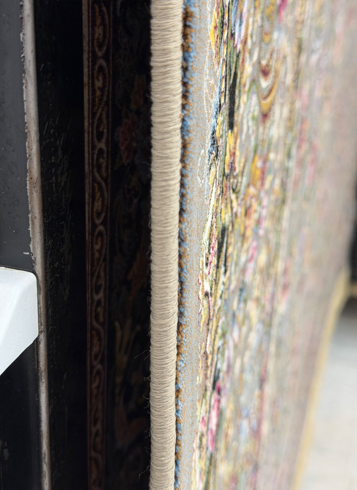 Dhorseen, All Grey - 1200 reed Persian machine-made carpet by Kazmi Carpets - view 5