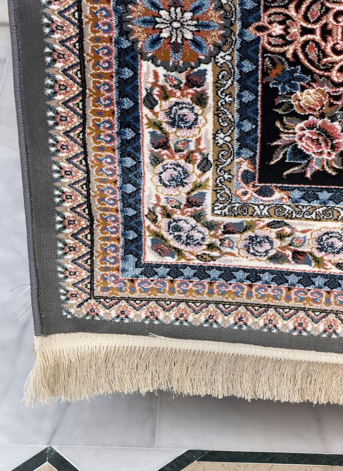 Milan, Grey - 1200 reed Persian machine-made carpet by Kazmi Carpets - view 5