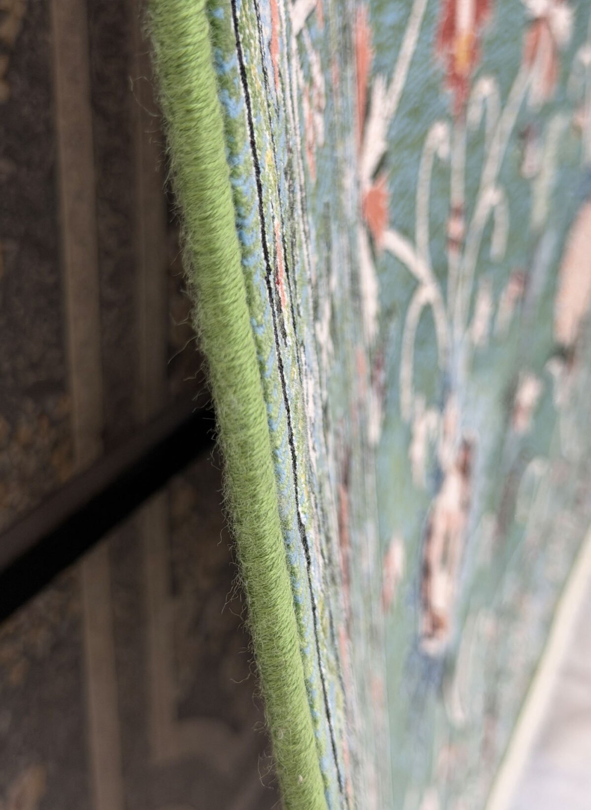 Deeba, Green - 1200 reed Persian machine-made carpet by Kazmi Carpets - view 6