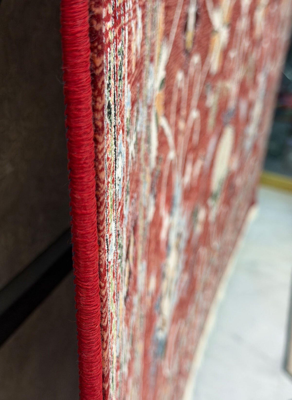 Deeba, Red - 1200 reed Persian machine-made carpet by Kazmi Carpets - view 6