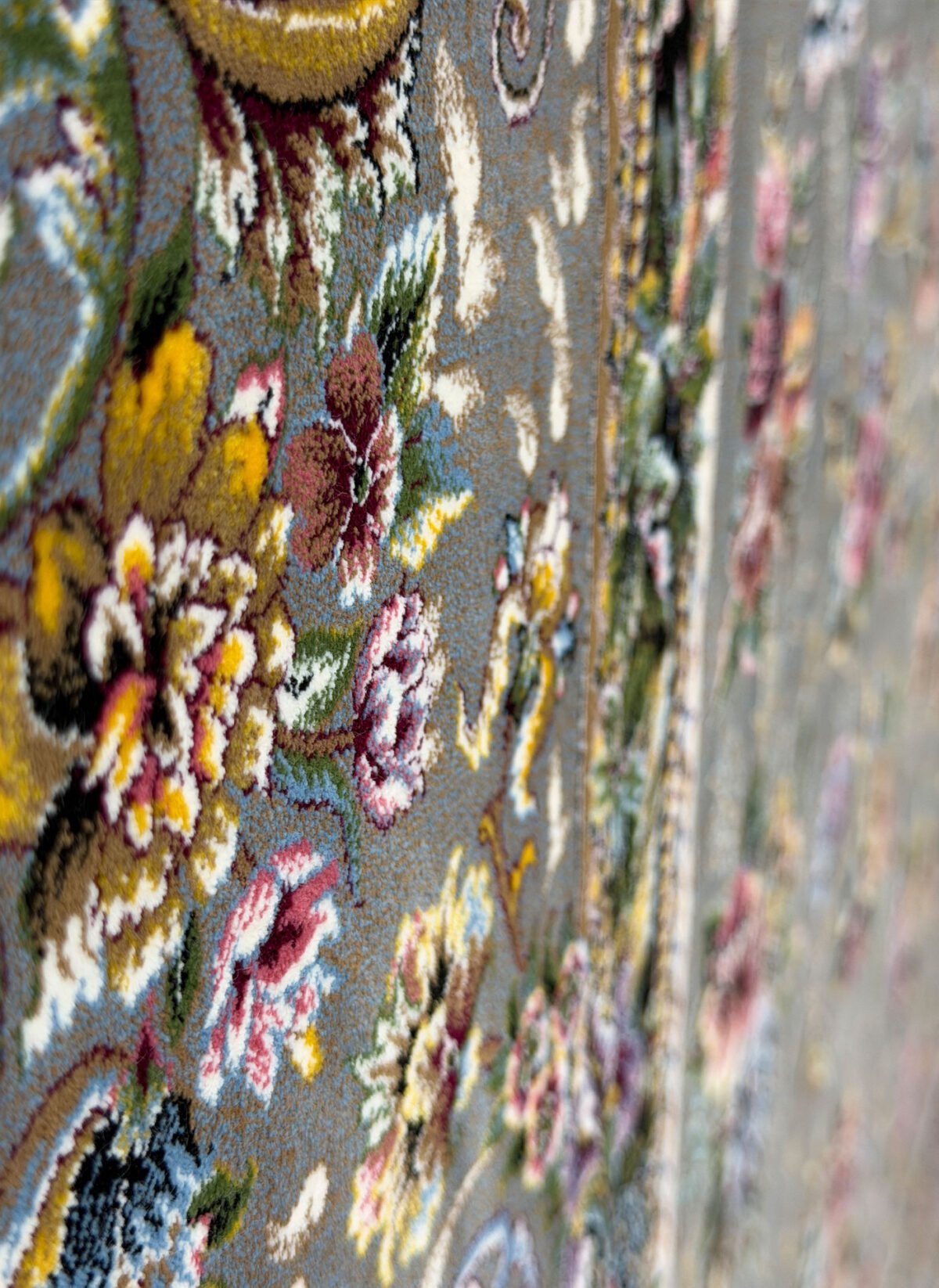 Dhorseen, All Grey - 1200 reed Persian machine-made carpet by Kazmi Carpets - view 6