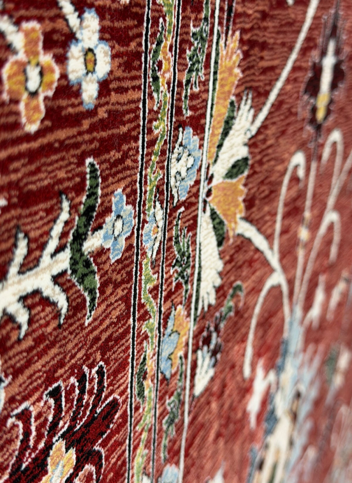 Deeba, Red - 1200 reed Persian machine-made carpet by Kazmi Carpets - view 7